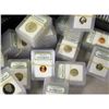 Image 1 : (100) PROOF and BU Coins in Slabs