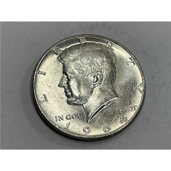 1964 d Kennedy Half Dollar