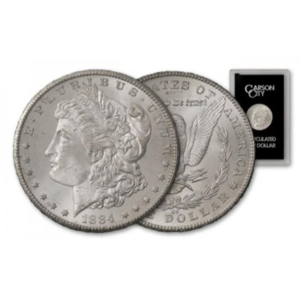 1884 CC GSA Morgan Silver Dollar