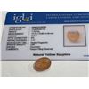 Image 1 : 7.18 Natural Yellow Sapphire Gem with COA
