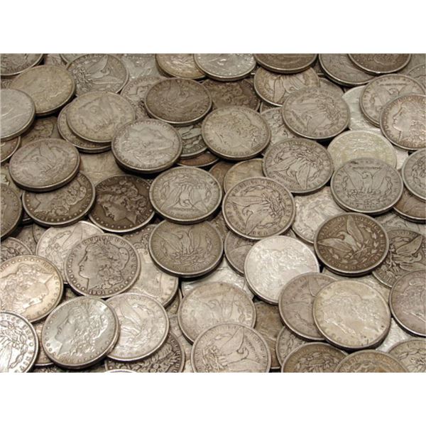 (80) Random Date Morgan Silver Dollars