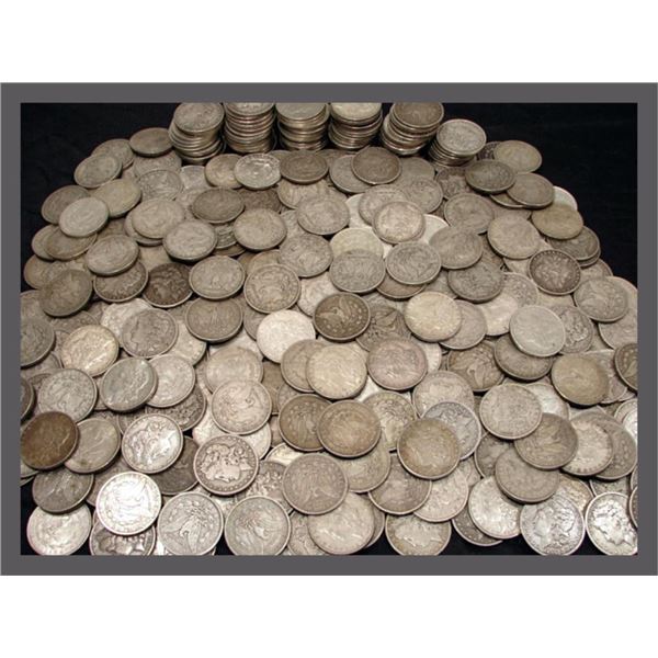 (250) Random Date Morgan Silver Dollars
