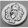 Image 1 : (1) TWO Ounce Lions Head Stackable Silver Round