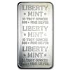 Image 1 : 10 oz. Liberty Mint Silver Bar