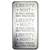 Image 1 : 10 oz. Liberty Mint Silver Bar