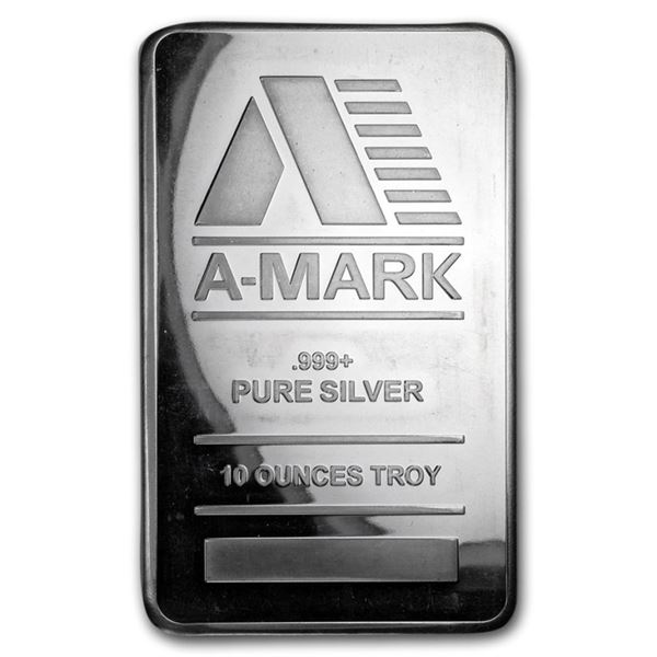 A- Mark 10 oz. Silver Bar