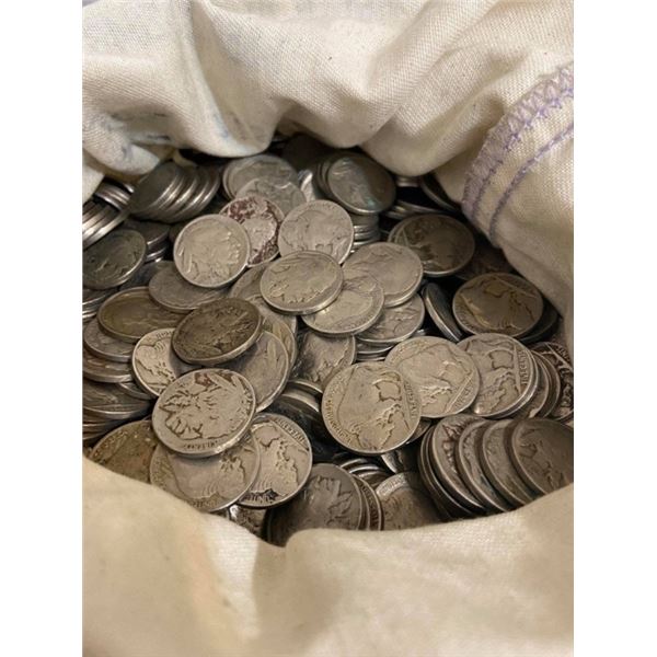 Lot of (100) US Buffalo Nickels