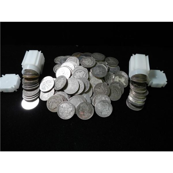 Lot of (73) Circulated Morgan Dollars