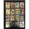 Image 1 : VARIOUS FOOTBALL STAR AND ROOKIE CARD LOT