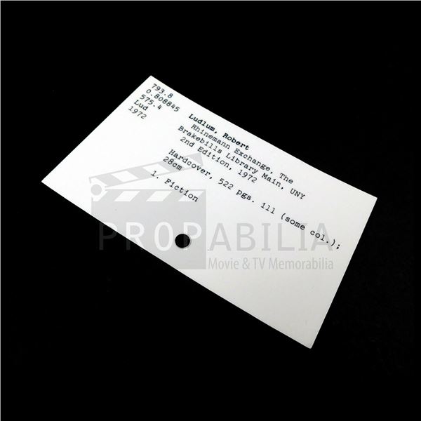 The Magicians - Brakebills University Library Card (5026)