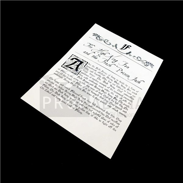 The Magicians - The History of Fillory Book Page (1797)