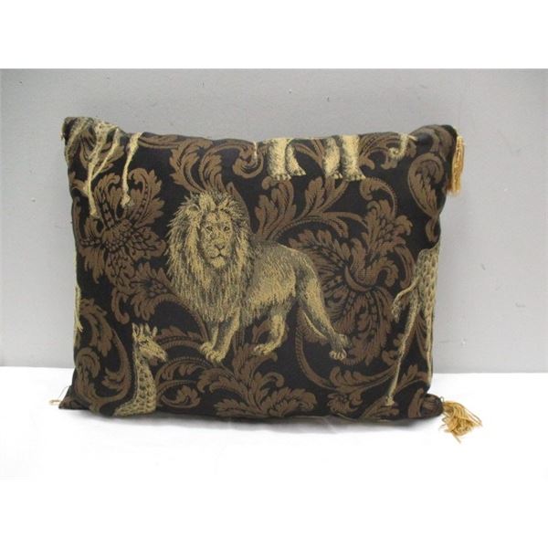 Lion Animal Print Pillow