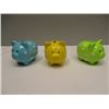 Image 1 : 3 Small  Piggy Banks