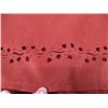 Image 2 : Fall Tablecloth Cut Out Edges Rust Colour