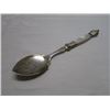 Image 1 : Pearl Handled Silver Plated Ornate Serving Spoon