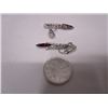 Image 3 : Crystal Clip On Drop Earrings