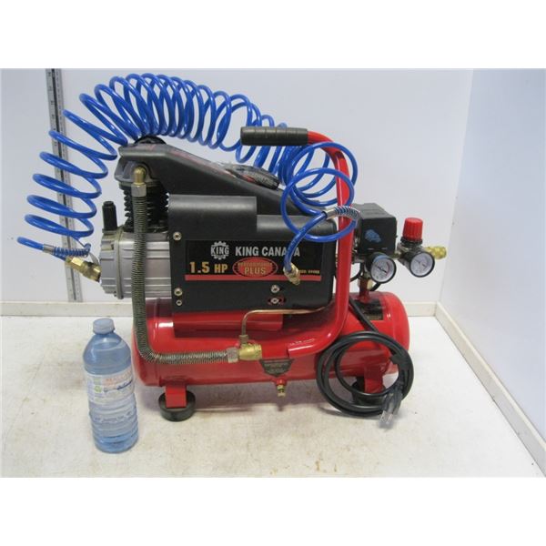 King Canada 1.5HP Air compressor tested
