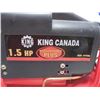 Image 2 : King Canada 1.5HP Air compressor tested