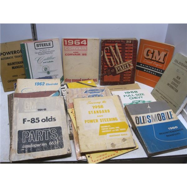 Misc lot of Shop Manuals