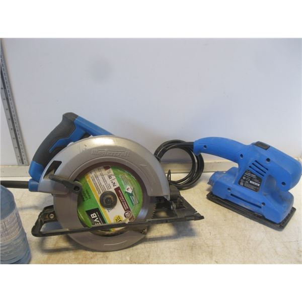 Masterercraft Circ saw/1/3 Sheet Sander both work