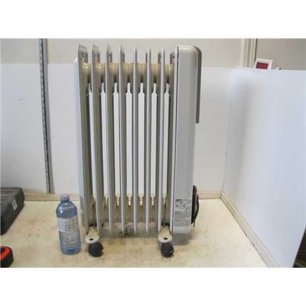 Radiant Heater on wheels works