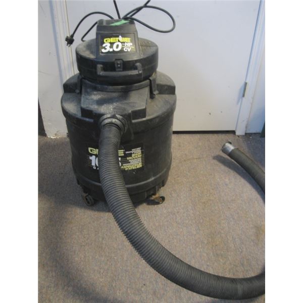 Genie 3.0 hp Vacuum Cleaner 16.5 Gallon