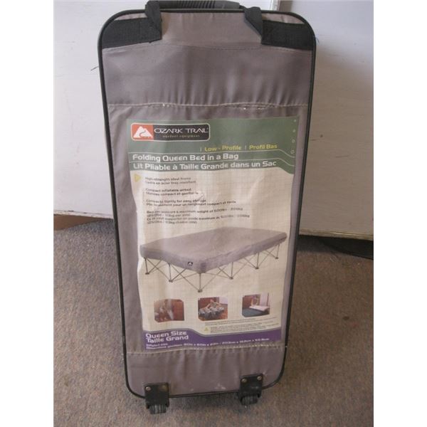 Folding Queen Bed in a Bag