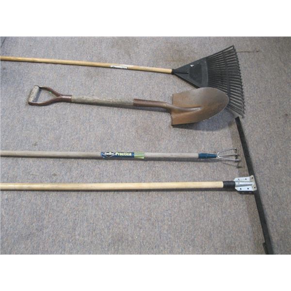 Misc lot of gardening tools