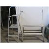 Image 1 : 1 Alum Saw Horse/ 1 Alum Step ladder