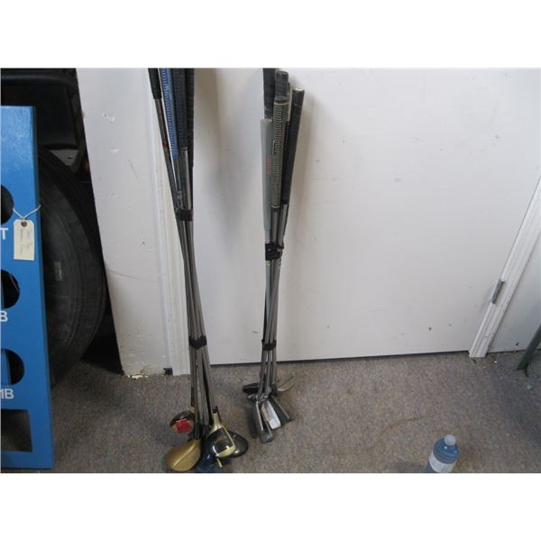 Misc lot of Golf Culbs & Putters