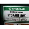 Image 3 : Large Metal GreenLee Storage Box on wheels