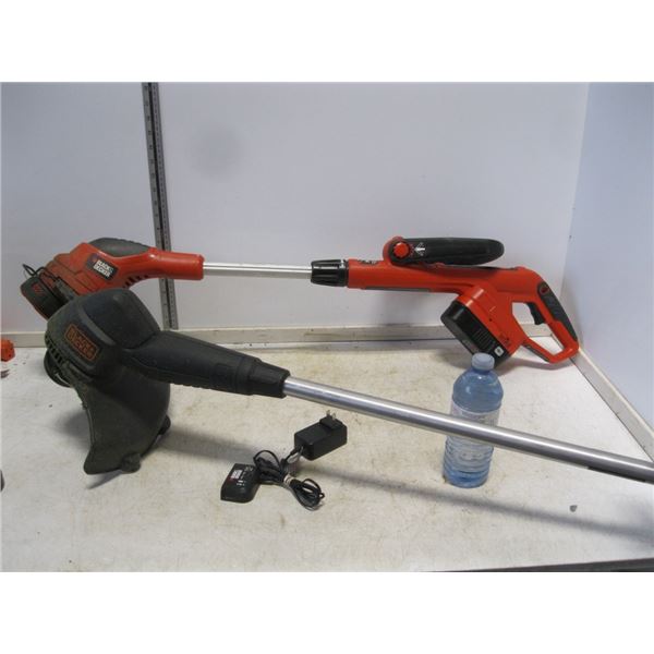 Black & Deckker Codless Weed eater & electric one