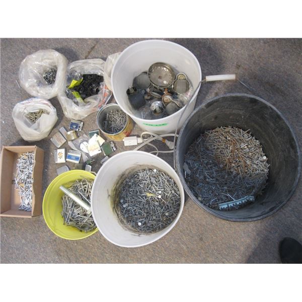 Misc lot of Nails/screws etc