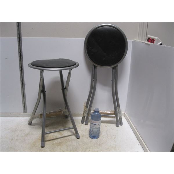Two Folding Stools