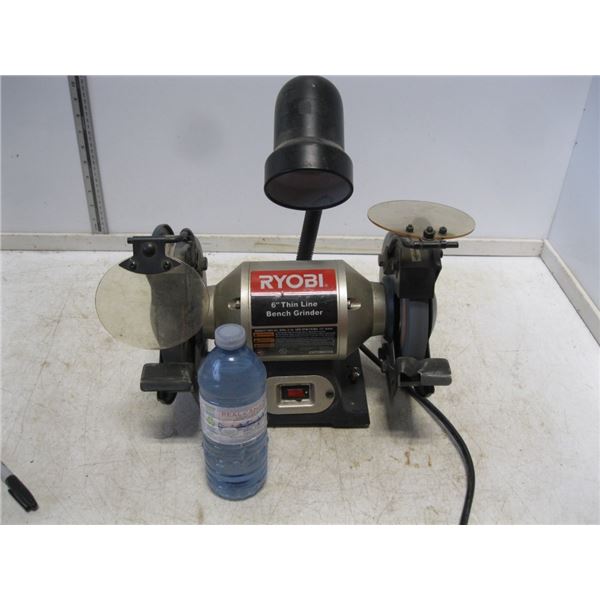 Ryobi 6" Thin Line Bench Grinder Tested