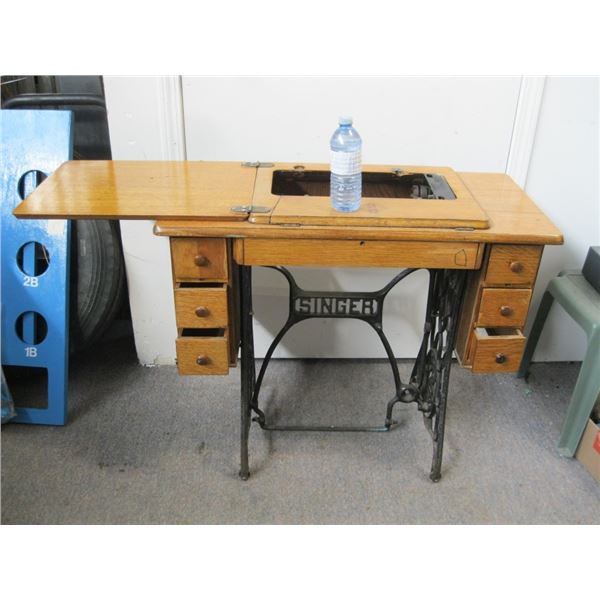 Vintage Singer Sewing Machine Cabinet only