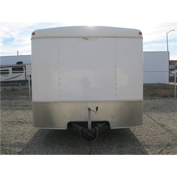 2005 United Cargo Trailer 8' x 16' Fold Down Door Side Door/Tires are like new/Warn 1500 Winch/Wheel