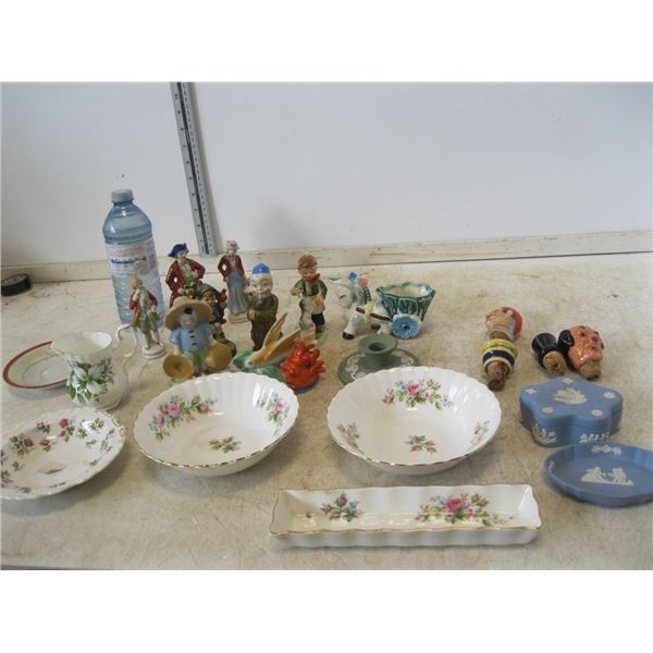 Misc lot of Ceramic Figurines Some are Occupied Japan