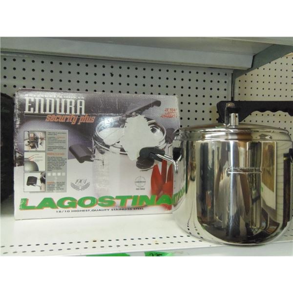 Lagostina Pressure Cooker Endura 7 Ltr Looks Like New