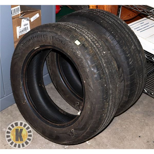 SET OF TWO MATCHING CHAMPIRO TOURING A/S TIRES