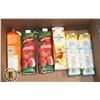 Image 1 : FLAT OF ASSORTED JUICE