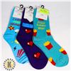 Image 1 : LOT OF 3 NEW WOMENS FUN DESIGN SOCKS