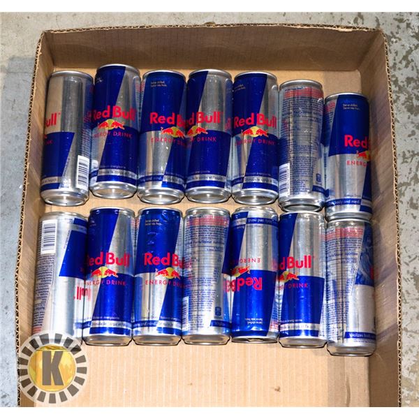 FLAT OF RED BULL (355ML CANS)