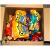 Image 1 : BOX OF JUNK FOOD