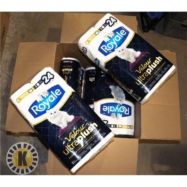 BOX OF TOILET PAPER