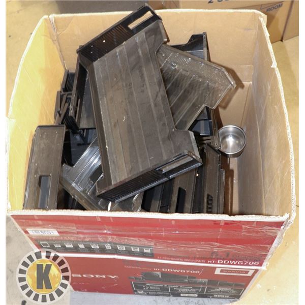 EXTRA LARGE BOX OF DESK FILES ORGANIZER