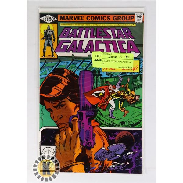 MARVEL BATTLESTAR GALACTICA #22 COMIC