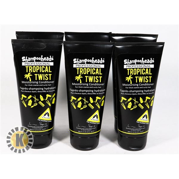 SHAMPOOHEADS MOISTURIZING CONDITIONER- 6 * 200ML