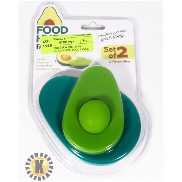NEW FARREBERWARE FOOD HUGGERS AVOCADO FOOD SAVER