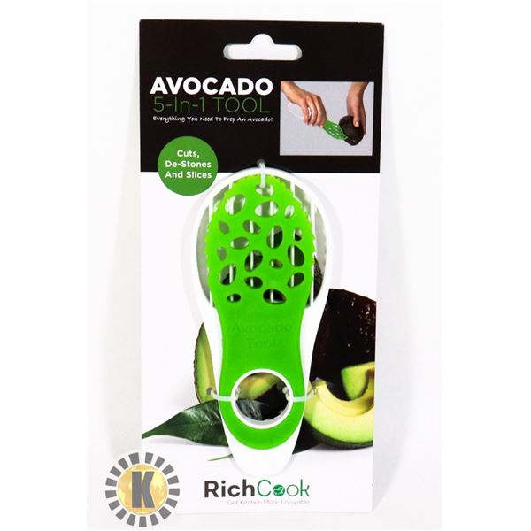 NEW 5 IN 1 AVOCADO TOOL